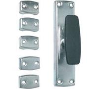 Jardinier Massard Crémone CSI J043115 en acier zinguée à bouton nylon pour menuiserie bois