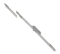 Crémone de fenêtre fouillot 15 ajustable haut à galet L 479mm D 250mm - FERCO - G-20466-04-0-1