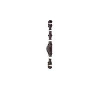Crémone décorative RY59D époxy noir pour tringle 16x8mm - JARDINIER MASSARD - J041145 Noir G