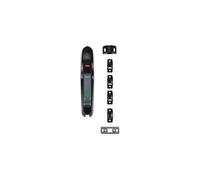 Crémone Defy Noir percée droite LA CROISEE DS - sans tringle - DS5211-D013