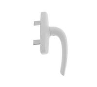 Crémone double fourche Nefer midi FAPIM - blanc 9016 - 0787B-QX