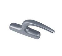 Crémone double fourche Nefer midi - gris 9006 - 0787BI-G5