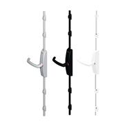 Crémone DUALIS à poignée rotative Noir RAL 9005 - LA CROISEE DS - DS7211-013