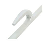Crémone en applique - aluminium laqué - réversible - gris 9006 - Lothus FAPIM