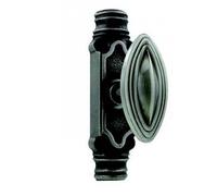 Crémone en fonte modèle 43 avec bouton confort - patiné argent BOUVET