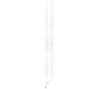 Ferco Crémone multipoints FERCOMATIC SH/R axe 40 mm avec 2 galets – 6-34362-01-0-1