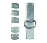 Crémone N-84 zinguée blanc anneau inox JARDINIER MASSARD J043850