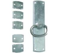 Crémone N-84 zinguée blanc anneau inox JARDINIER MASSARD J043850