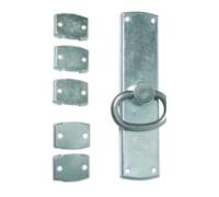Crémone N-84 zinguée blanc anneau inox JARDINIER MASSARD J043850