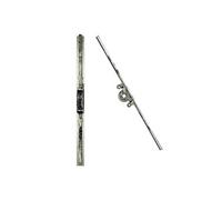 Crémone OB F15 DF/DV ajustable haut et bas L 1780mm cote D 800mm 2 galets - - G-22050-00-0-1