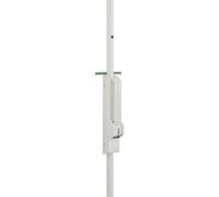 Crémone pompier 741 basculante sans tringle blanc - - 12739000