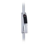 Crémone pompier - à poignée à pousser - Safe Pad 733 Evolution inox VACHETTE