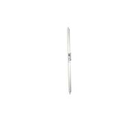 Crémone pompier à poignée rotative en applique finition blanc pour menuiserie bois, aluminium ou pvc city 43002 G