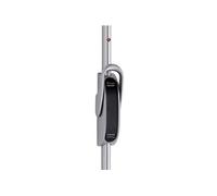 Crémone pompier AEROLIS levier basculant à 90° sans tringle gris - VACHETTE - 18394000 Noir G