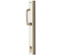 Crémone pompier - poignée rotative et cylindre - 2040 mm - 335 argent VACHETTE