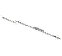 Crémone têtière F15 ajustable L 1479mm cote D 980mm à panneton