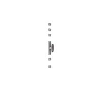 Crémone 3BX MAP MASSARD - Zinc bout inox - 3BX