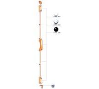 Crémone urgence PANAMA avec jeu de pênes blanc RAL9010 - FAPIM - 8300B10054_32 Blanc RAL 9010 G