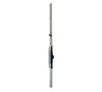 Crémone verrou F7,5 ajustable L 700mm cote D fixe 200mm 2 galets - FERCO - G-13237-07-0-1