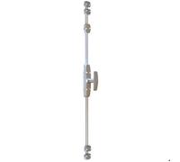 Crémones à tringle demi ronde n°1 et n°2 Zamak poli - MAP MASSARD - 1BZK