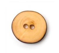 Crendon Boutons en bois naturel Marron 14 mm