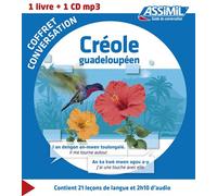 Créole guadeloupéen (coffret conversation) Coffret avec 1 livre et 1 CD MP3, Langue de base français, Langue enseignée créole guadeloupéen - Hector Poullet - Assimil - Texte lu (CD) - Méthode de langu
