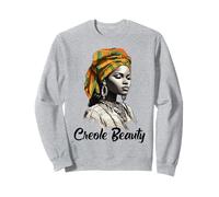 Creole Woman Jounen Kweyol Plaid Sainte-Lucie Dominique Femme Sweatshirt
