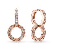 Créoles PANDORA Doubles Scintillantes