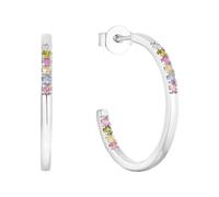 Créoles, Woman, Argent 925, Regenbo
