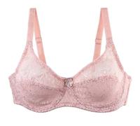 CreoQIJI Soutien-gorge grande taille, bralette, haut sans ventre, sous-vêtements, sous-vêtements en dentelle sans bretelles, choses excitées, Rose, 100D