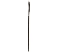 Creotime Aiguilles à broder 5x0,3 cm en argent Argent G