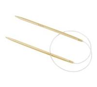 Creotime aiguilles rondes en bambou 5 mm 60 cm Ivoire G