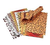 Creotime animalier design carton 21 x 29,7 cm 10 pièces multicolore Multicolore G