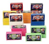 Creotime argile 24 pièces 500 grammes multicolore Multicolore G