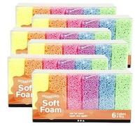 Creotime argile moussante 10 grammes 36 pièces multicolore Multicolore