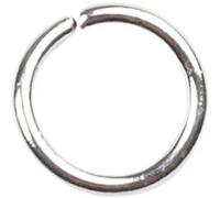 Creotime bague ronde 0,7 x 4 x 5,4 mm argent 500 pièces Argent G