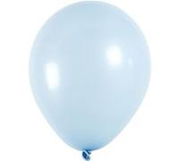 Creotime ballons pour hélium bleu 10 pièces Blauw