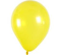 Creotime ballons pour hélium jaune 10 pièces Geel G