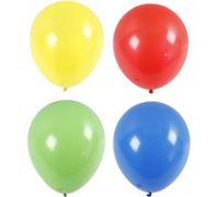 Creotime ballons pour hélium multicolore 4 pièces Multicolor