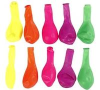 Creotime ballons pour hélium multicolore 8 pièces Multicolor G