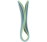 Creotime bandes de piquage bleu multicolore 78x0,5 cm 100 pièces Bleu G