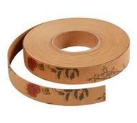 Creotime bandes de tresse marron rose 1 m Marron G