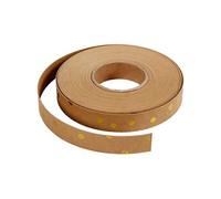 Creotime bandes de tresse pois marron 1 m