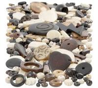 Creotime bijoux naturels mélange plastique unisexe 300 grammes Multicolore G