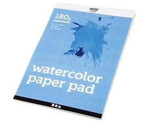 Creotime bloc aquarelle 20 pièces A4 180 gr Blanc G