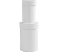 Creotime boîtes Carton rond 7-9 cm blanc en 2 parties Blanc G