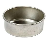 Creotime bougeoir acier 44 mm argent par 12 pièces Argent G