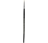 Creotime brosses rondes taille 1 12 pièces Noir G