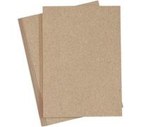 Creotime carton 21 x 29,7 cm 10 pièces 220 g marron Marron G