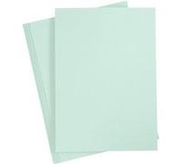 Creotime carton 21 x 29,7 cm 10 pièces vert pastel Vert G